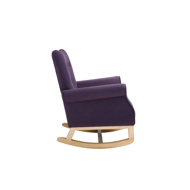 Velvet Rocking Chair