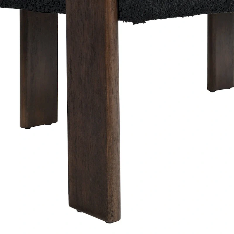 Loft Round armrest loveseat Rubber Wood