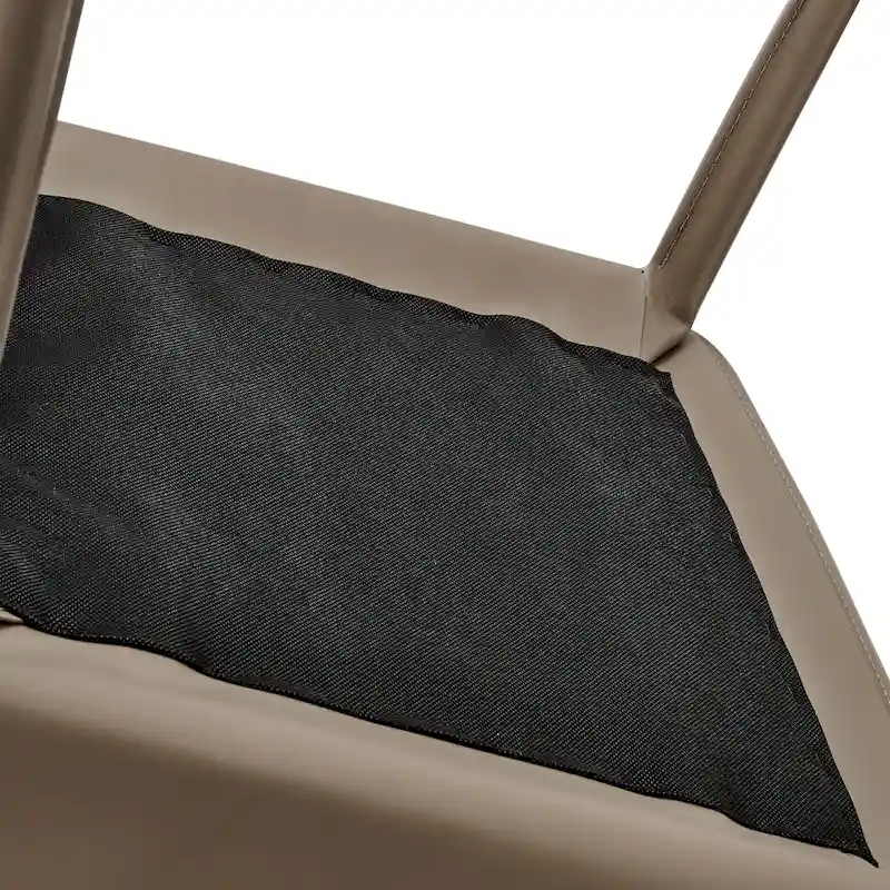 Callie Recycled Leather Dining Arm Chair