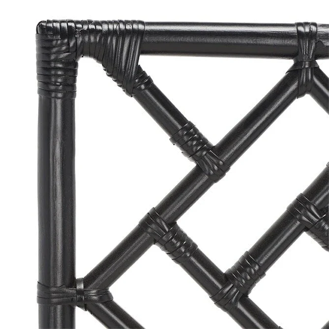 SAFAVIEH Maye Rattan Accent Chair with Cushion (Set of 2) - 18.5 W x 20.9 L x 35.8 H - 19Wx21Dx36H