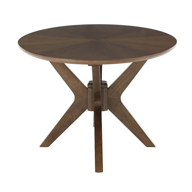 Rondo Mid-Century Walnut Finish Tables by iNSPIRE Q Modern