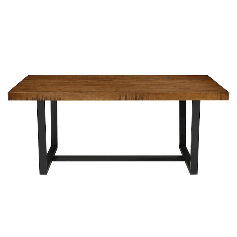 Middlebrook Solid Wood 72-inch Distressed Dining Table