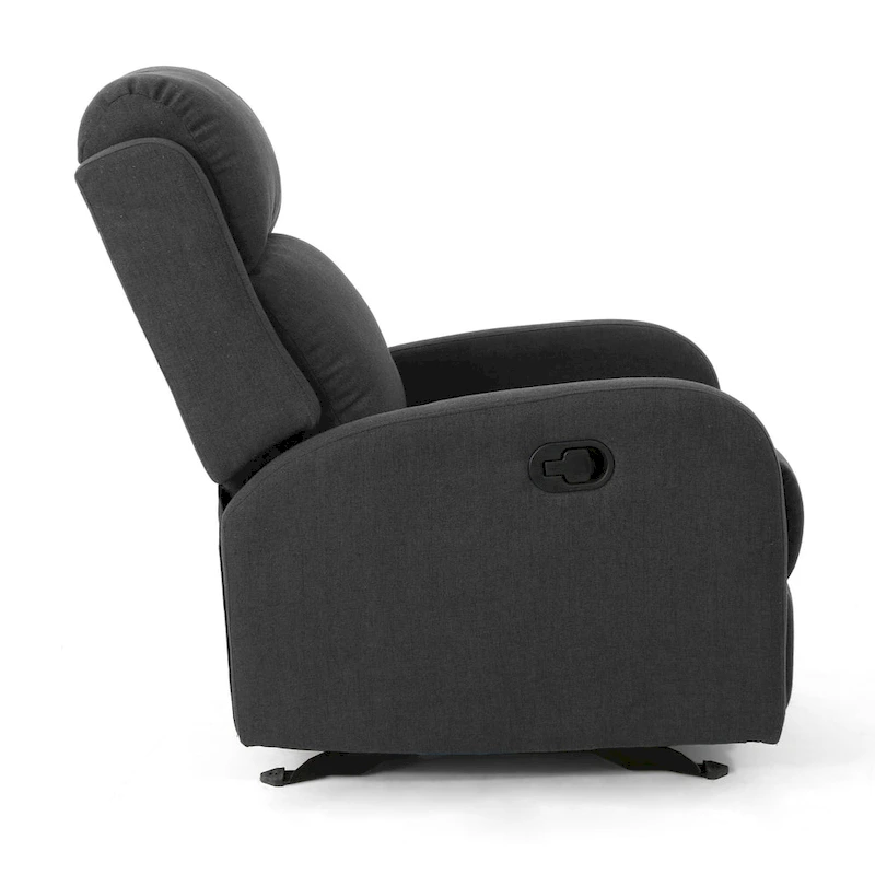 Alouette Fabric Rocking Recliner by Christopher Knight Home