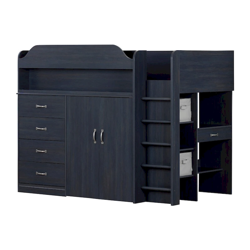 South Shore Asten Loft Bed with Desk