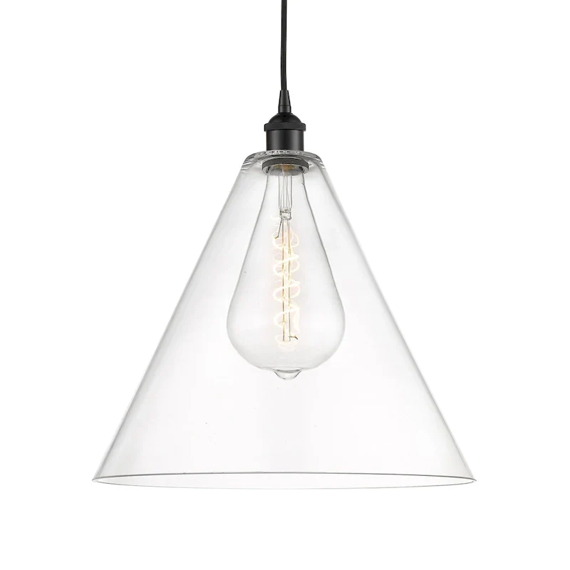 Innovations Lighting 616-1P-18-16 Edison Cone Pendant Edison Cone 16