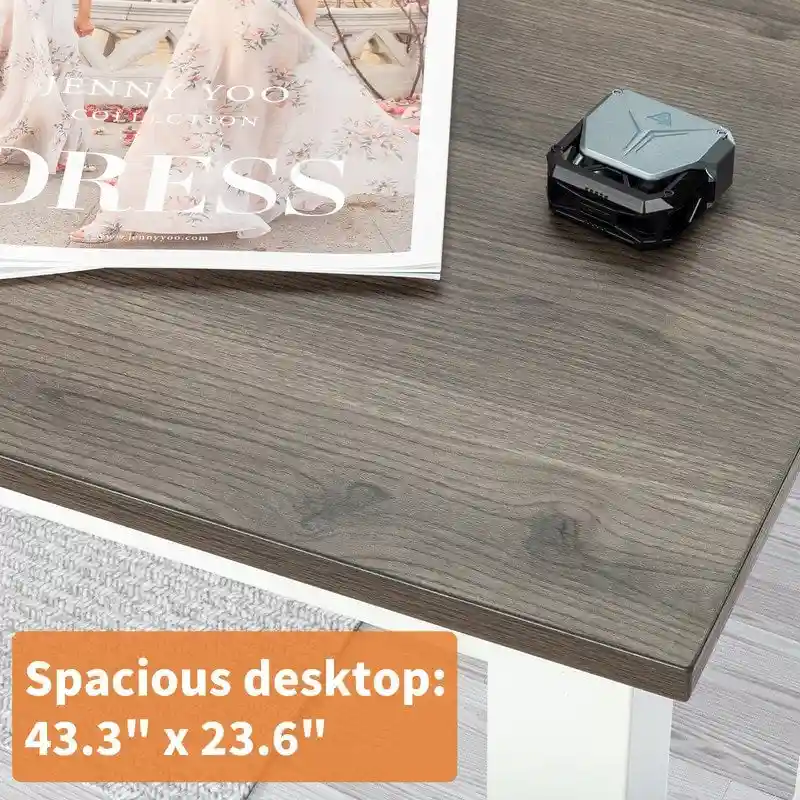 41.31 White Feet Writing Desk