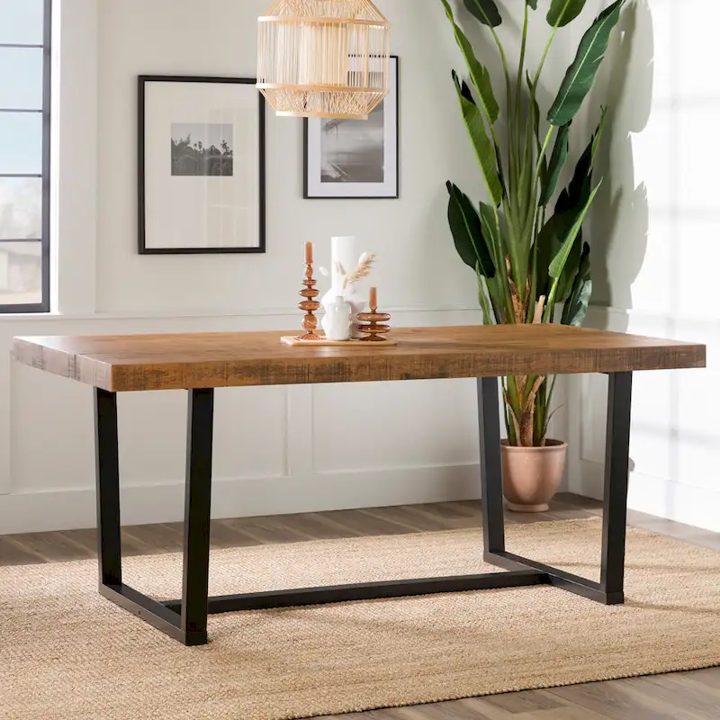 Middlebrook Solid Wood 72-inch Distressed Dining Table