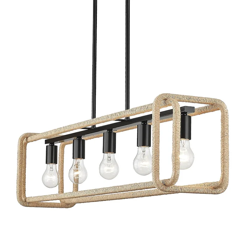 Camden 41.125  Wide 5-Light Linear Pendant