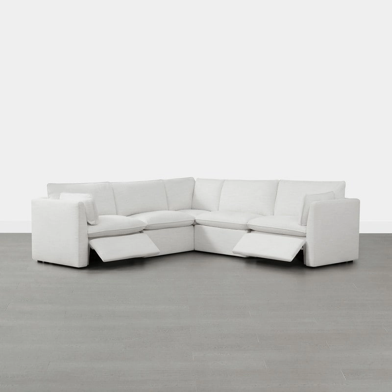 Cypress Power Reclining Sectional Sofa Couch