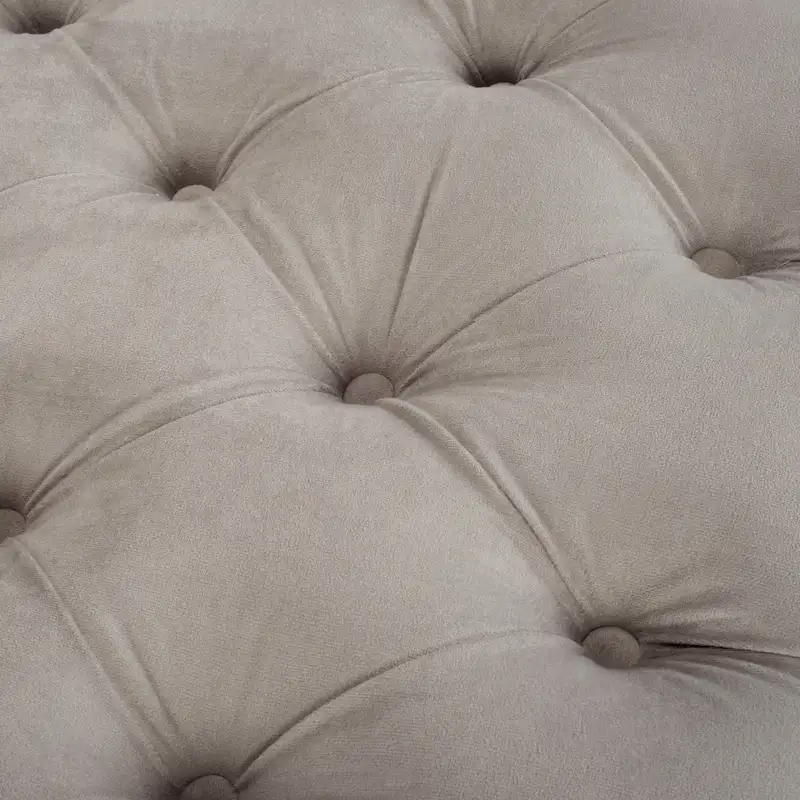 SAFAVIEH Rennie Navy/ Brass Tufted Rectangular Bench - 54 x 27 x 16 - 54Wx27Dx16H