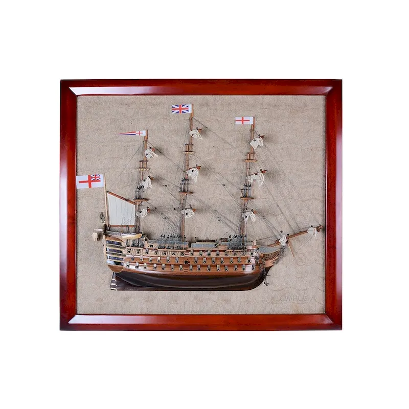 HMS Victory Half - Ship 33 Inches L