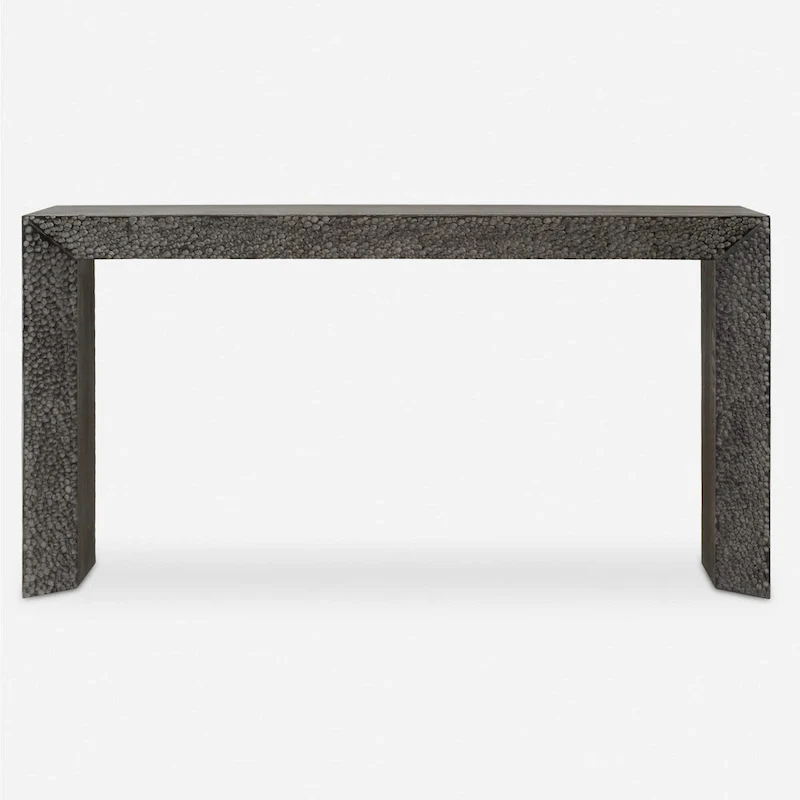 Uttermost 24594 Thoreau 62 Wide Elm Wood Veneer Console Table