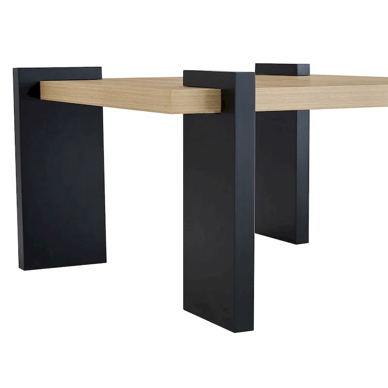 Modern MDF Coffee Table Durable Stylish Living Room Furniture