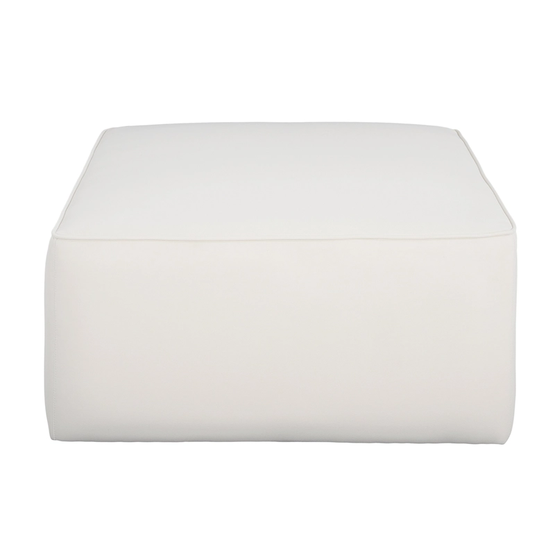 Christopher Knight Home - Yzabella Faux Leather Square Ottoman