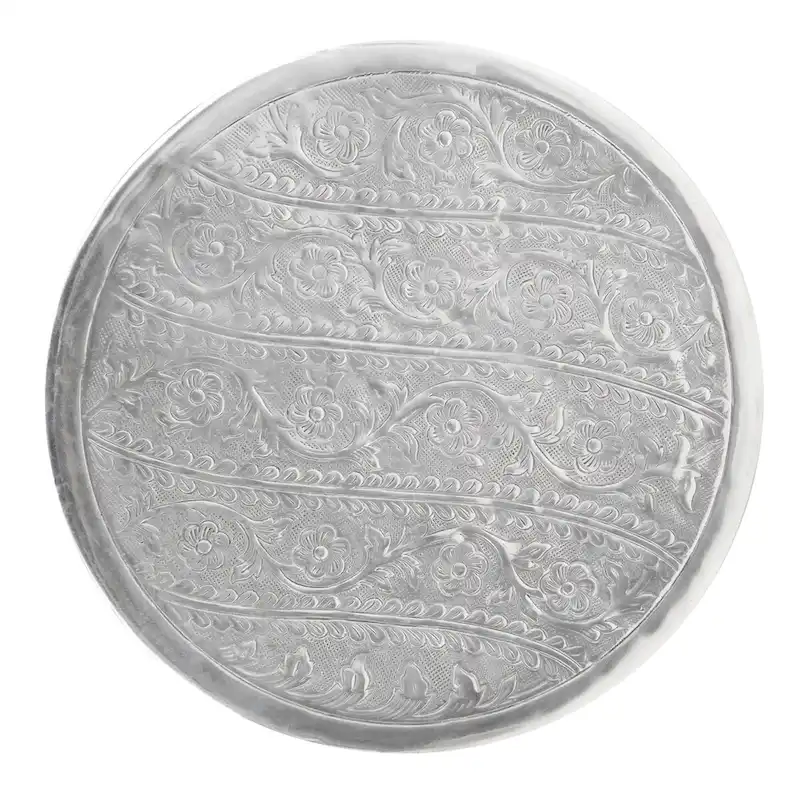 SAFAVIEH Dianna End Table - Silver - 15 x 15 x 19 - 15Wx15Dx19H