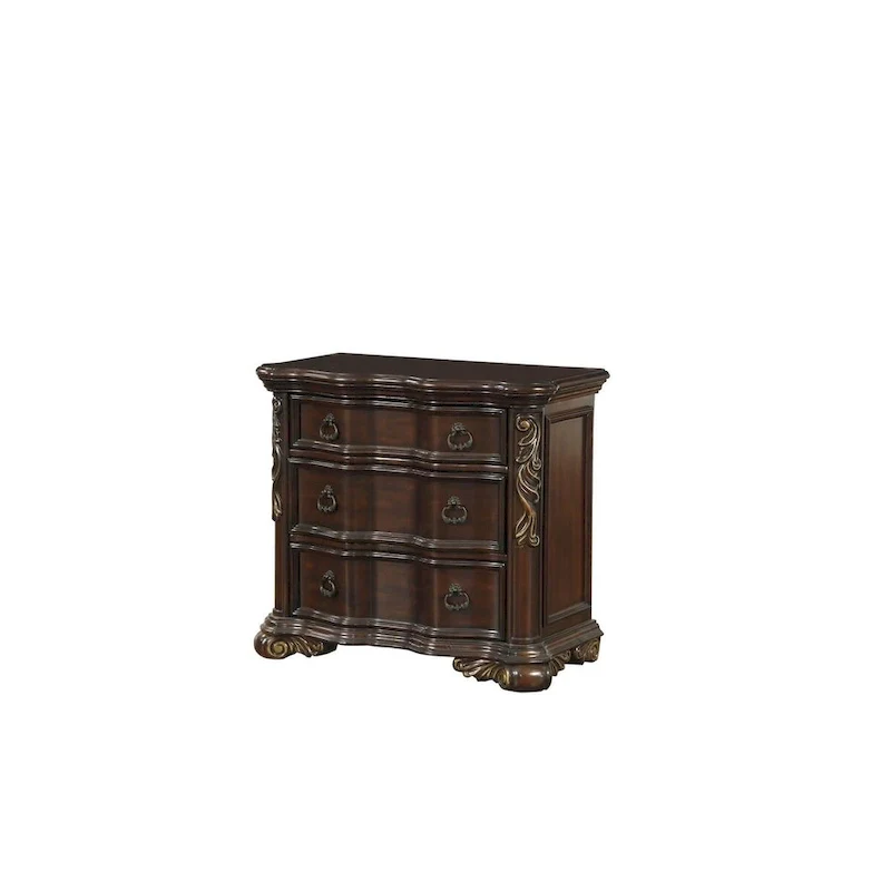 Helmer 6 Piece Highlands Cherry Traditional Panel Bedroom Set