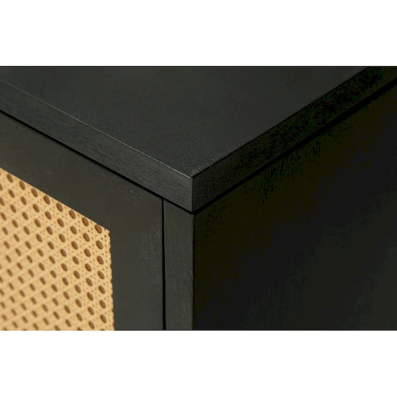 Rattan Sideboard Buffer Cabinet