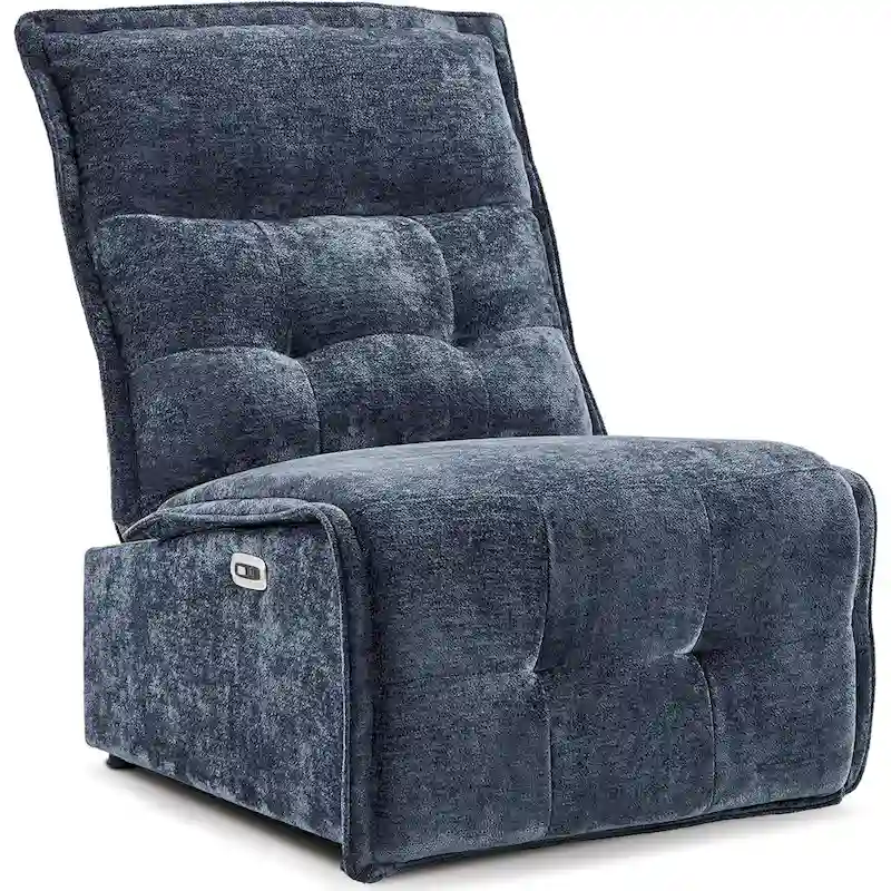 MCombo Armless Power Recliner Chair with USB Ports, 3.5