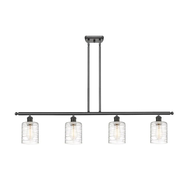 Innovations Lighting Ballston Cobbleskill - 4 Light 48  Island Light