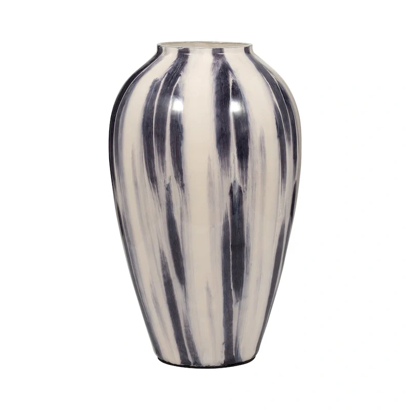 Sagebrook Home's Abstract Pattern Glass Vase