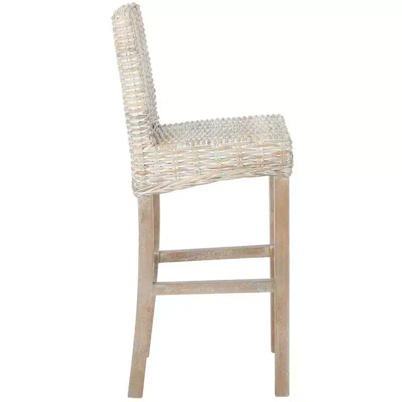 Tobie Rattan Bar Stool