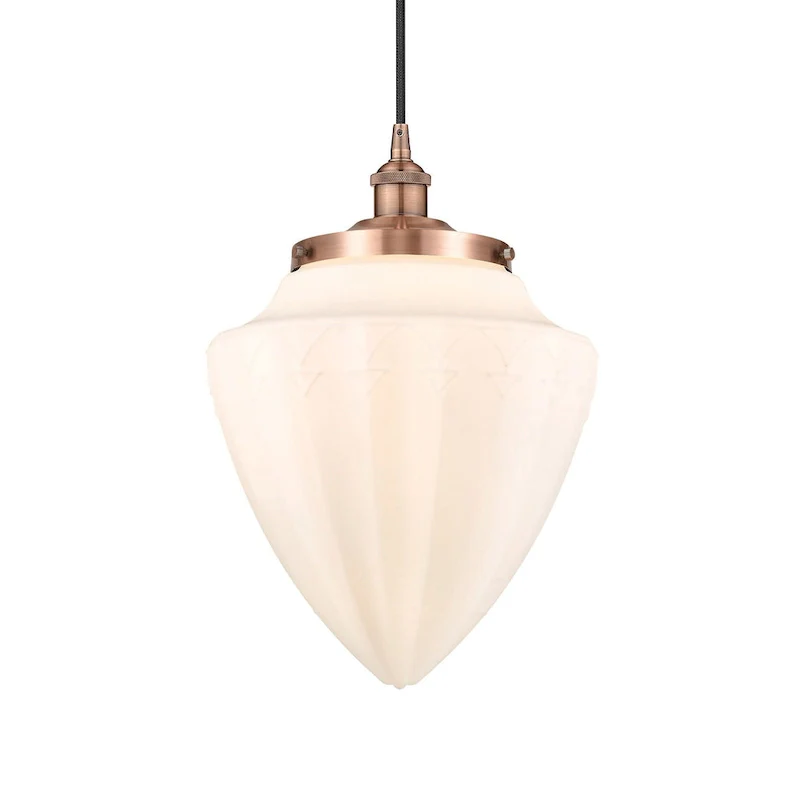 Innovations Lighting 616-1PH-17-12 Bullet Pendant Bullet 12  Wide