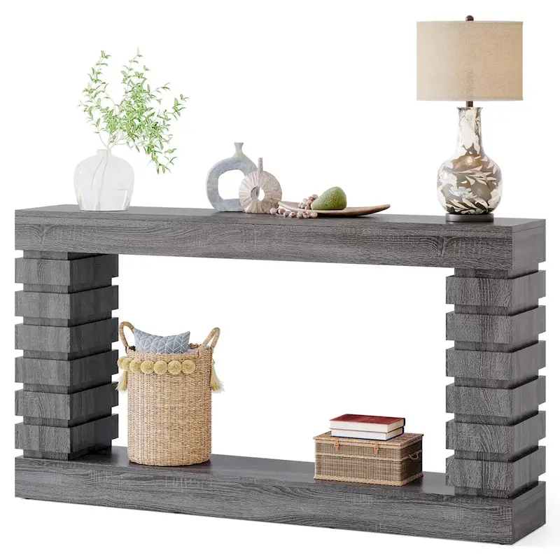 70.8 Inch Console Table Long Narrow Sofa Table for Entryway Living Room