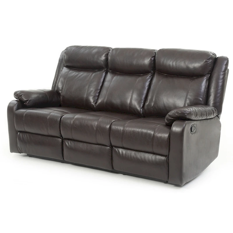 Ward Faux Leather Double Reclining Sofa