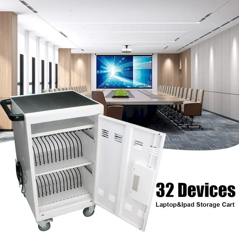 Mobile Charging Cart and Cabinet