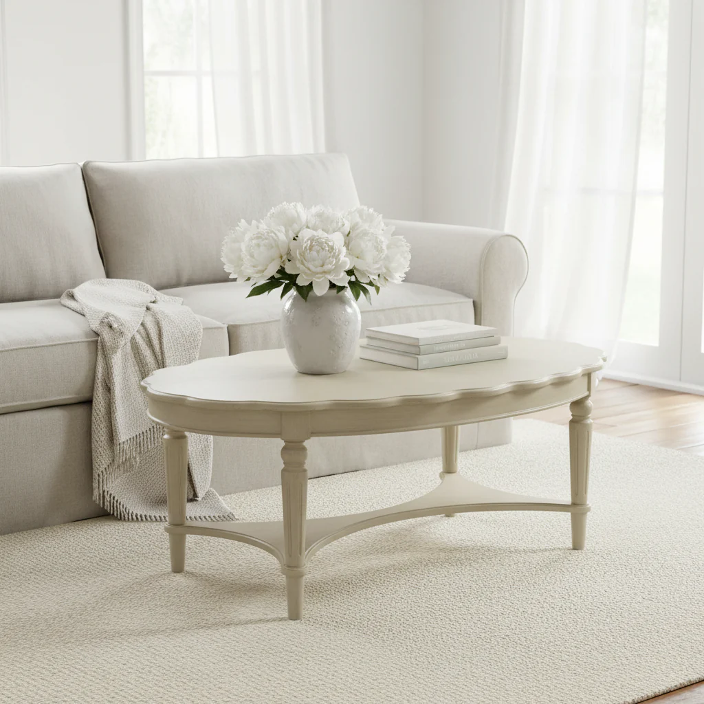 Coffee Table in Antique White