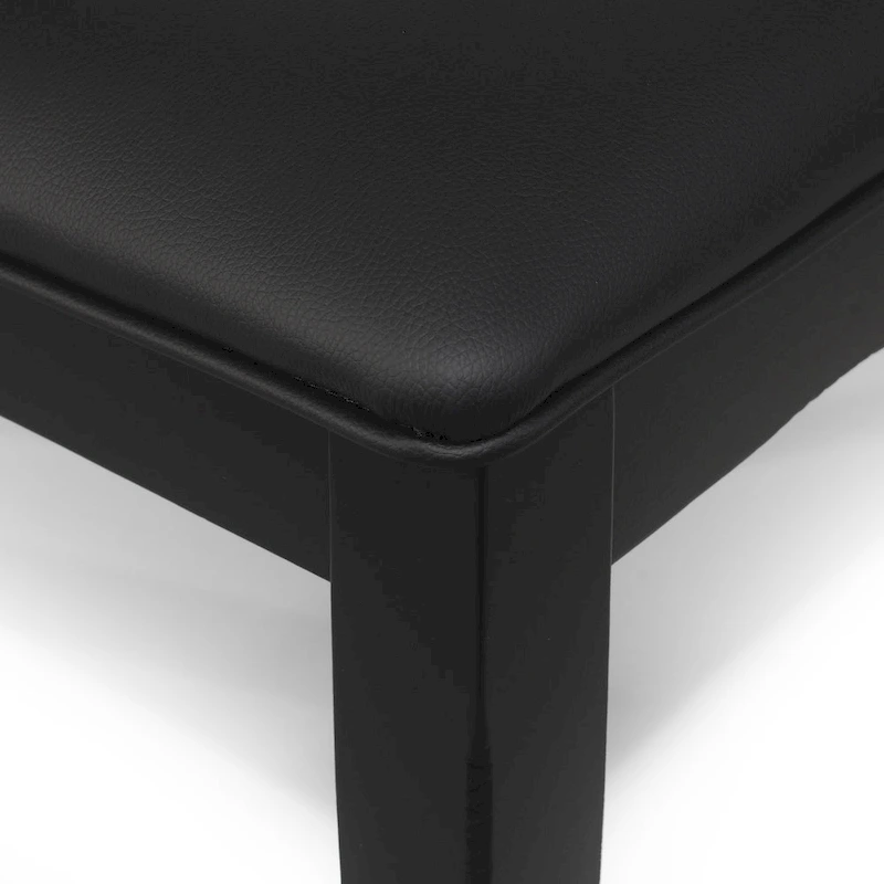 Fairgreens Farmhouse Upholstered Wood Dining Chairs (Set of 2) by Christopher Knight Home - 20.00 L x 22.75 W x 39.00 H