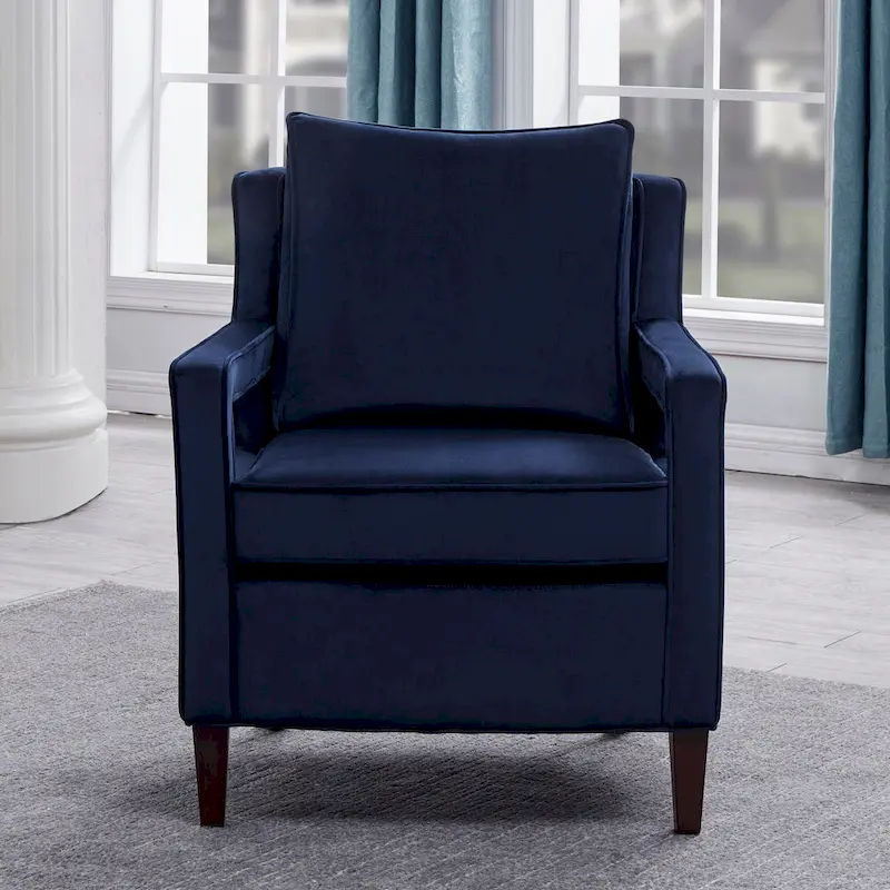 Quinn Velvet Accent Arm Chair by Greyson Living