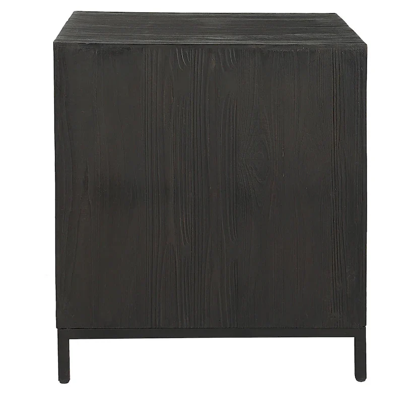 Geometric Cabinet / End Table - 22W x 26H x 20D