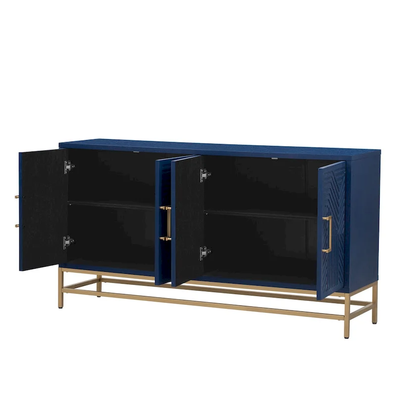 Sideboard Buffet Cabinet with Adjustable Shelves