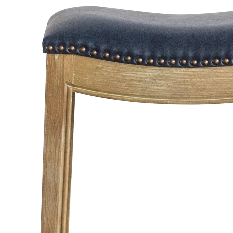 Elmo Bonded Leather Counter Stool