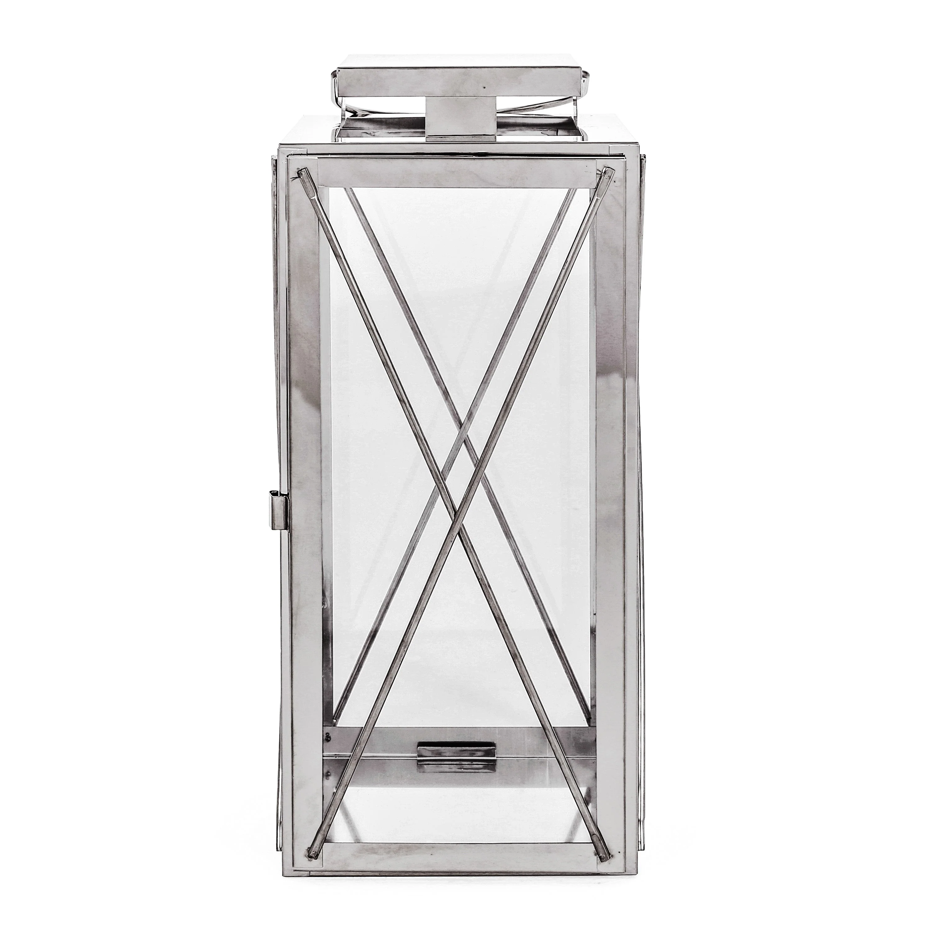 Elwick 14 Modern Stainless Steel Lantern
