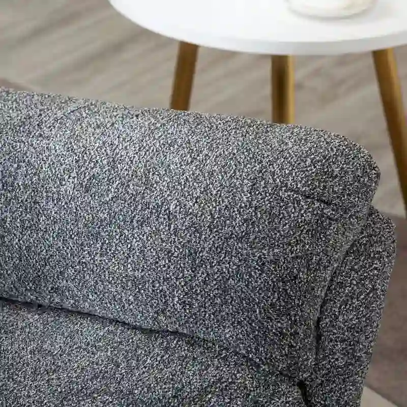 Fabric Overstuffed Swivel Rocker Manual Recliner Chair