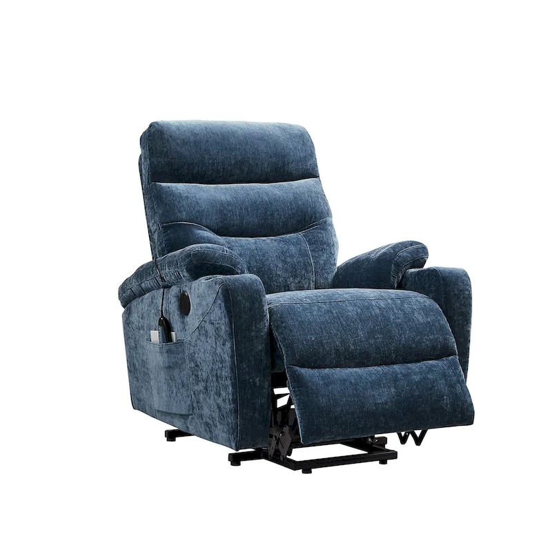 Christopher Knight Home - Liyasi Electric Power Lift Recliner with Massage, Heat, and Convenient Features