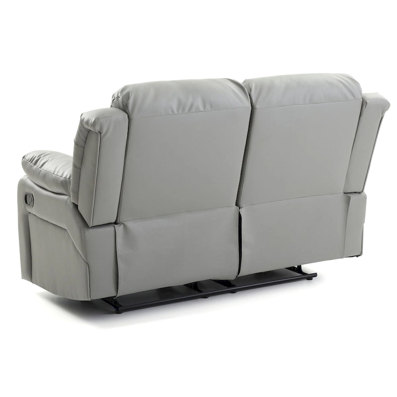 Daria Faux Leather Reclining Loveseat