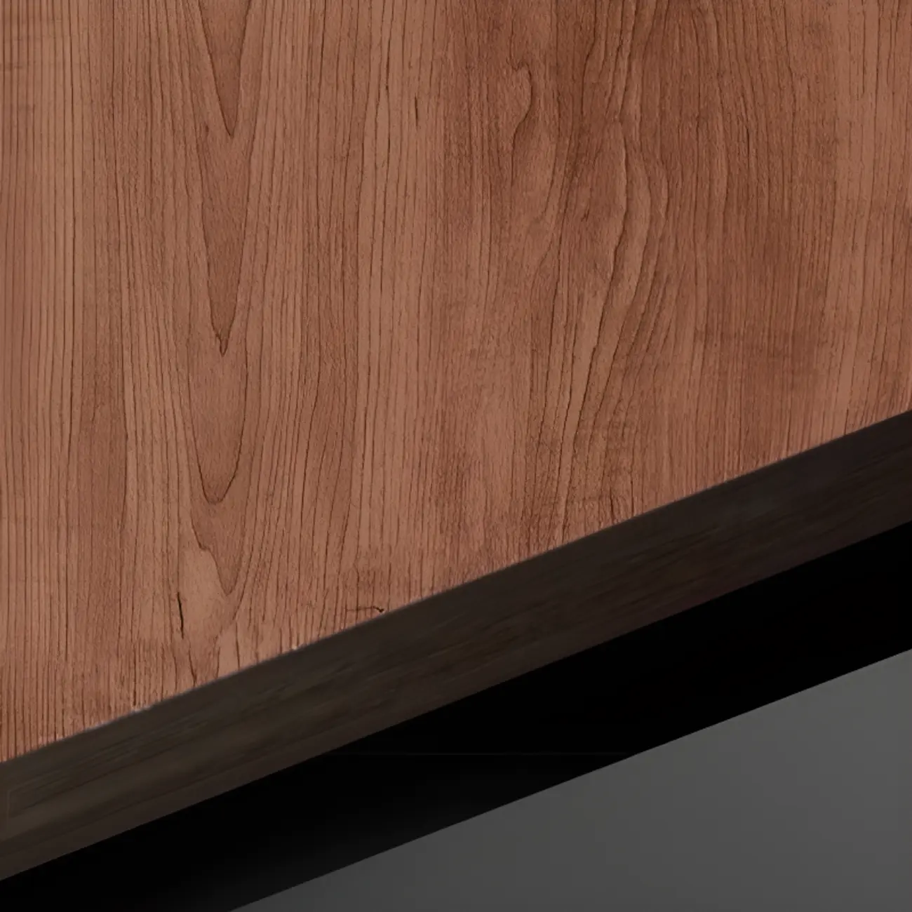 Modern Wood Lift-Top Coffee Table Cabinet, Rectangular Design