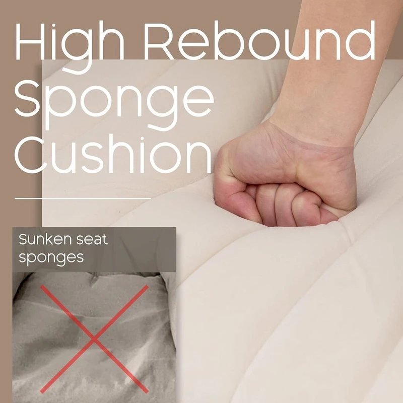 HOMYKA Accent Chair Upholstered Velvet Wingback Armchair Set of 2