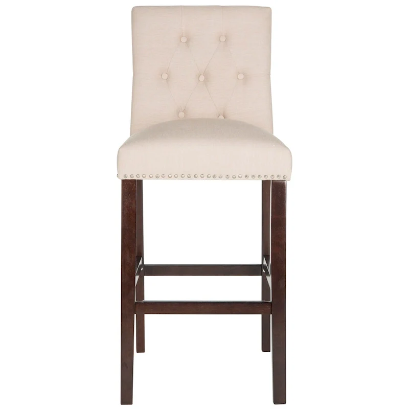 SAFAVIEH Jelka 31.5 Inch Bar Stool (Set of 2) - 19 x 20 x 44 - 19Wx23Dx44H