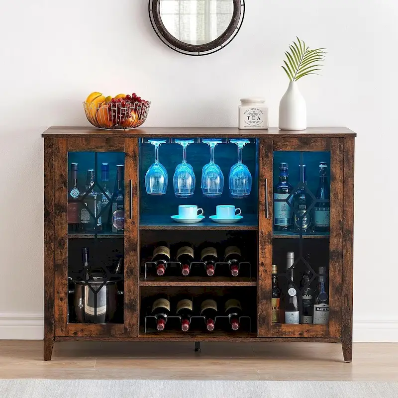 GAOMON Wine Bar Cabinet