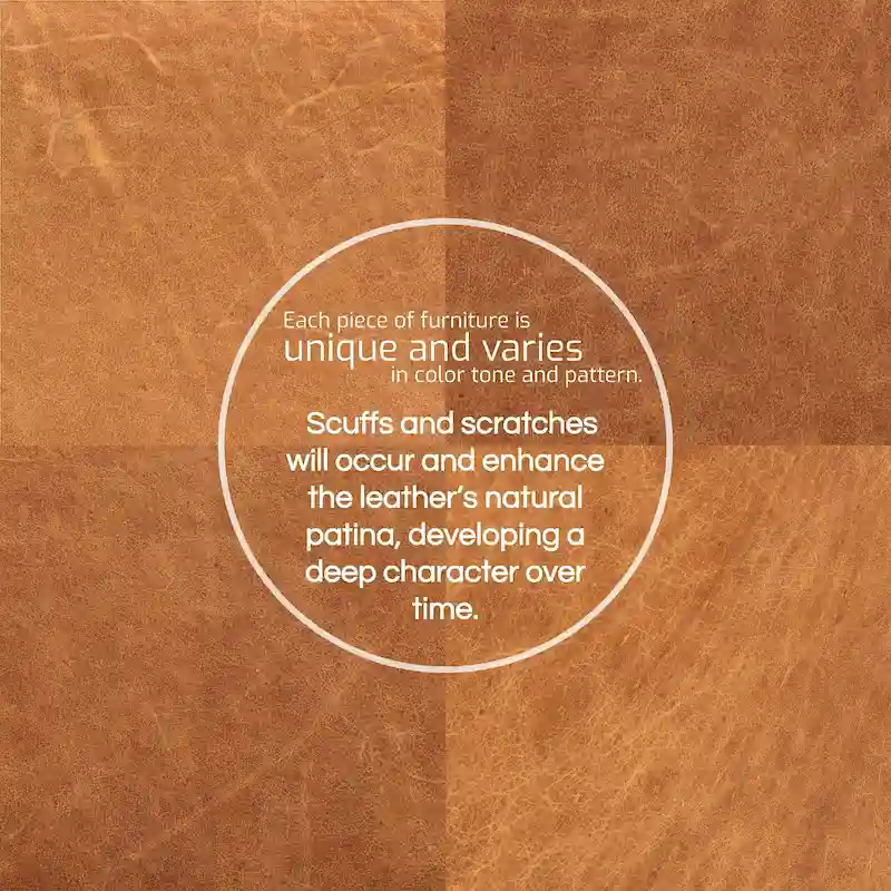 Poly & Bark Gio Ottoman - Full Grain Genuine Italian Leather