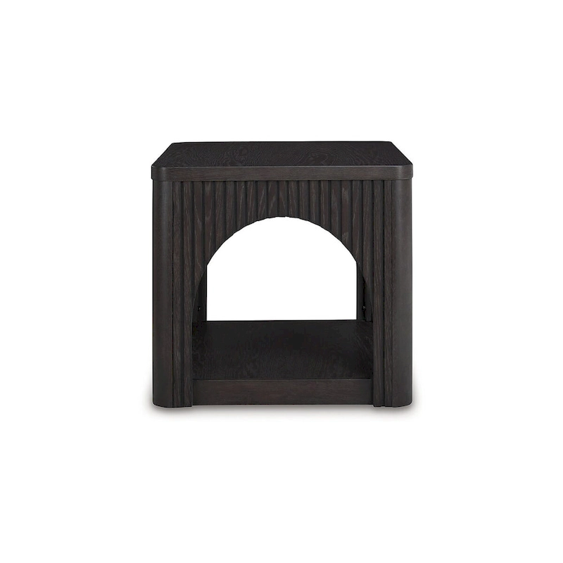 Signature Design by Ashley Yellink Black End Table - 24.13  W x 24.13  D x 22  H