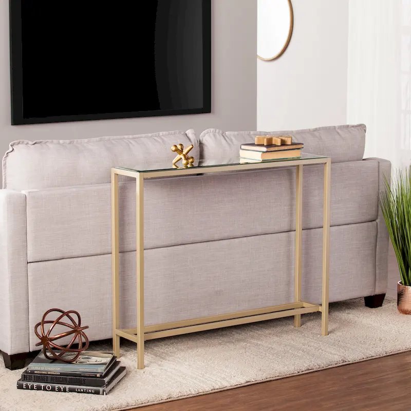 SEI Furniture Ham Narrow Console Table