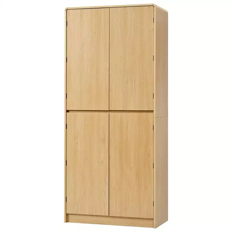 72 Kitchen Storage Cabinet with Door Shelves and Adjustable Shelves