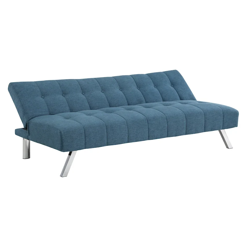 Futon with Stainless Steel Legs
