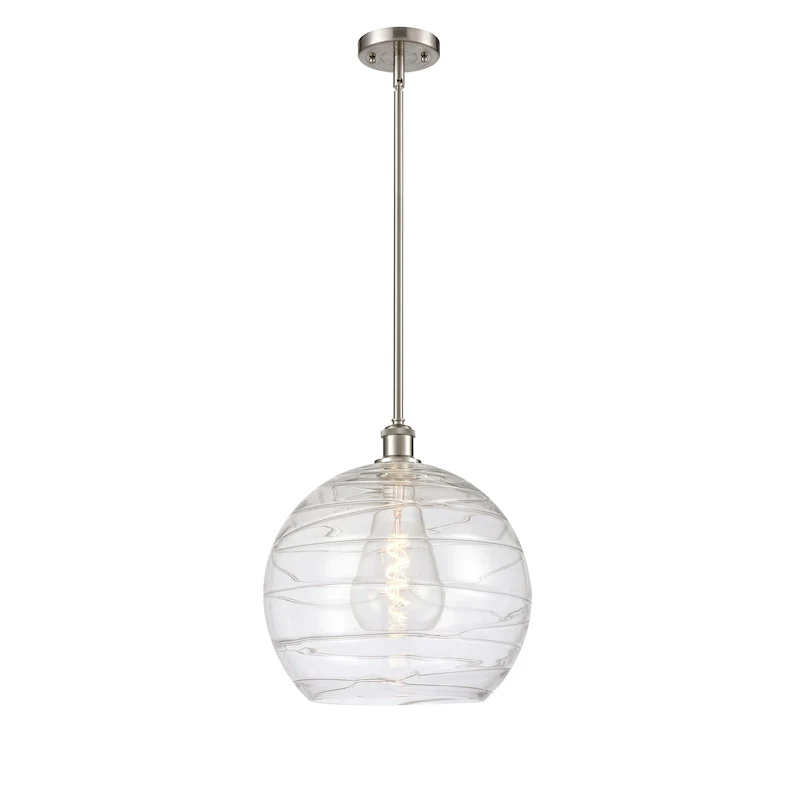 Innovations Lighting Athens Deco Swirl 1 Light 14  Pendant