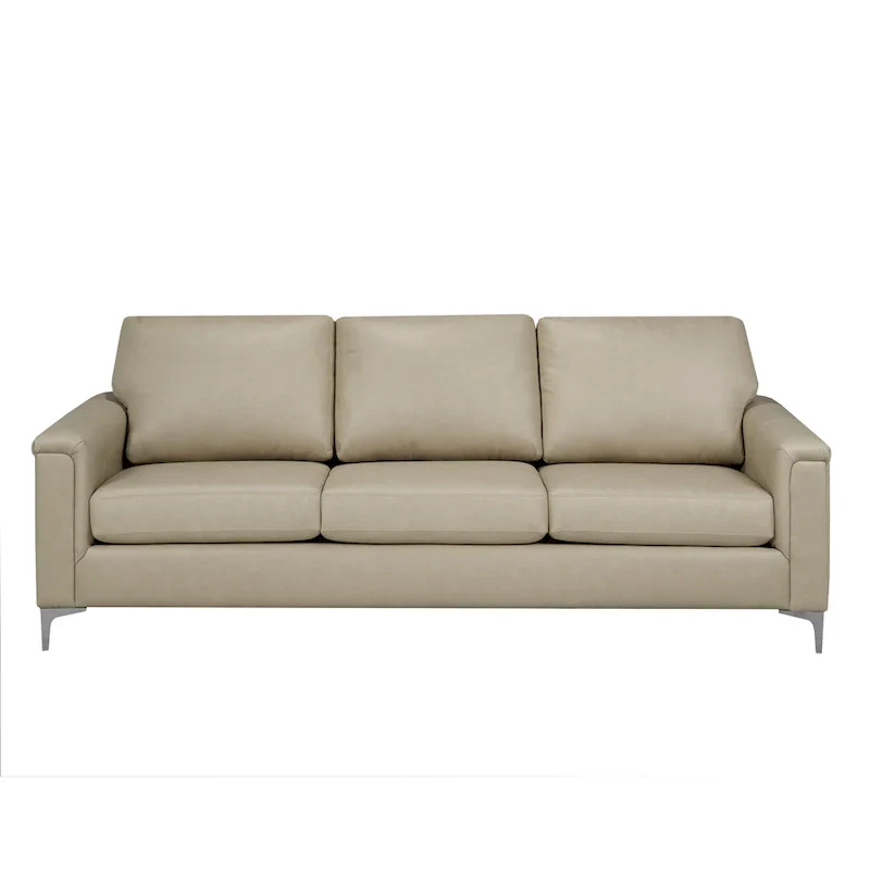 Lessa Modern Premium Top Grain Leather Sofa